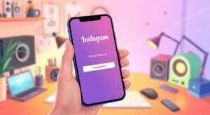 como alterar senha do instagram